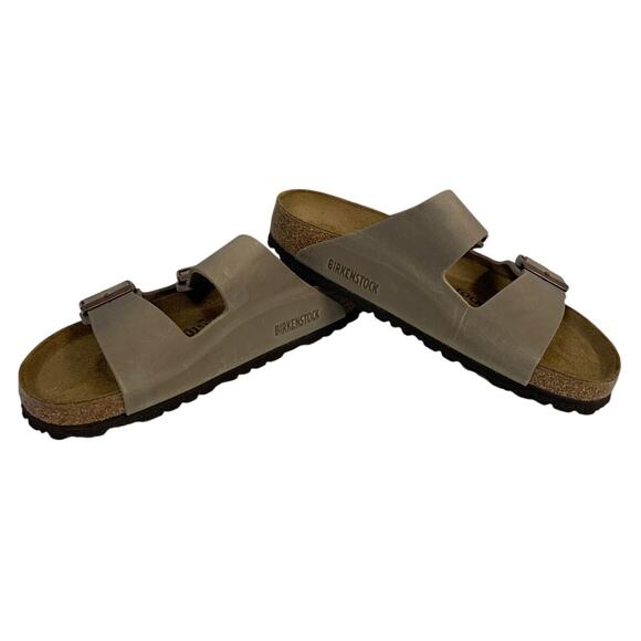 NWT Birkenstock Womens Size 7 Tobacco Brown Arizona BS Sandal Slip On Shoes - Picture 2 of 6